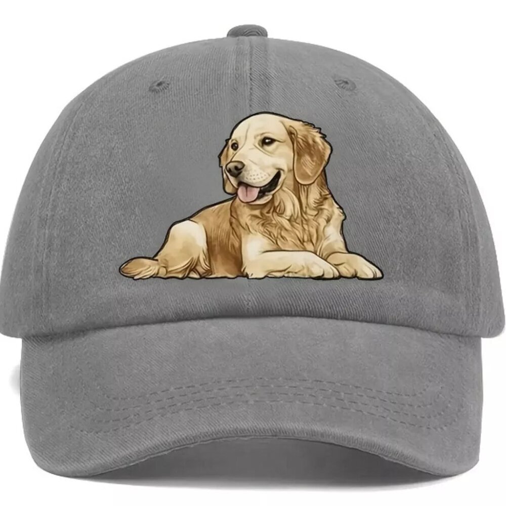 Dog Washed Adjustable Baseball Cap - Picture 5 of 6